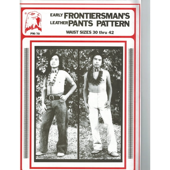 Early Frontiersman Leather Pants Pattern