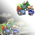 thumbnail image 4 of Décoration de Réservoir de Poissons Fond d'Aquarium Simulation en Résine Corail, Scène sous-Marine Réaliste, Sûr pour les Poissons, Facile à Installer, Polyvalent, 4 of 5