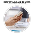 thumbnail image 5 of 100Pcs Simple Fashion Cell Phone Lanyard Men And Women General Short Wrist Rope Digital Camera Self Timer Lever Short Lanyard (Black), 5 of 5