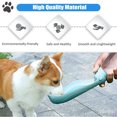 thumbnail image 3 of Dog Water Bottle, 4 in 1 Portable Foldable Dog Water Dispenser with Food Storage and Dog Poop Bag Storage for Pets Outdoor Walking Hiking Travel, 3 of 7