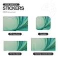 thumbnail image 4 of POBUDS Switch Skin | Sticker Wrap Vinyl Decal | Set Compatible with Nintendo Switch ( Switch OLED Model, Blue Green Loop Gradient), 4 of 5