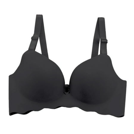 

Womens Deep U Breathable Comfort Push up Seamless Convertible Wire Free Bras
