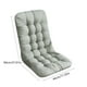 thumbnail image 3 of Cojín de Oficina de Color Liso | Cojín Integrado y Grueso para Sillón Reclinable o Mecedora de Invierno | Nylon y Spandex Gris | 94 X 44 Cm | 1 Unidad, 3 of 6