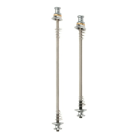 Road Skewers - Lixada 2Pcs Ultralight Bicycle Skewers Quick Release Titanium Axle QR Skewer Mountain Road Bike Bicycle Cycling MTB Wheel Hub Skewers