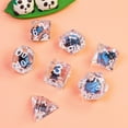 thumbnail image 2 of cusdie 7-Die DND Dice, Polyhedral Dice Set Filled with Skull for Role Playing Game Dungeons and Dragons D&D Dice MTG Pathfinder, 2 of 5