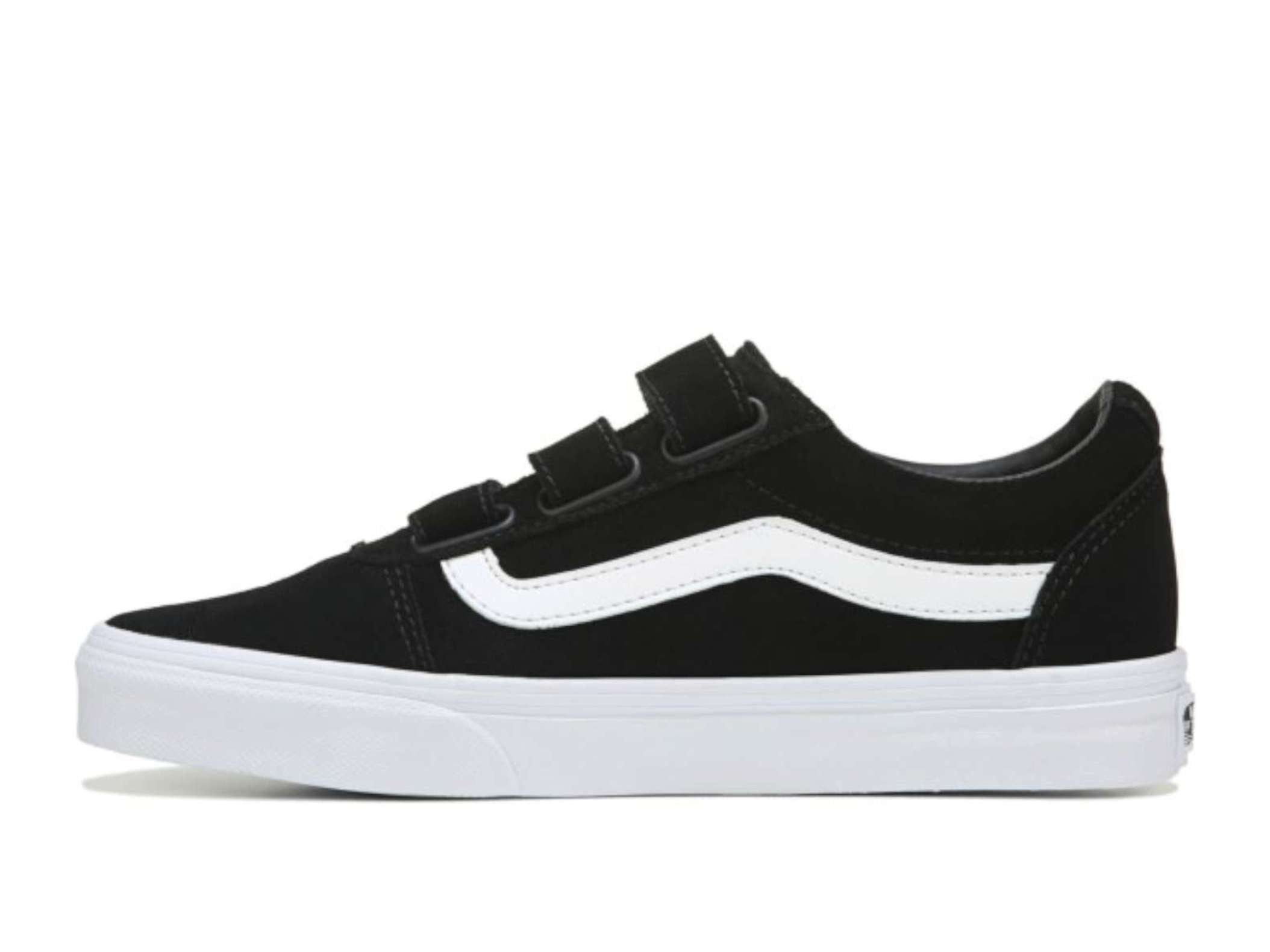 black suede vans womens