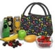 thumbnail image 3 of Fotbe Colorful Palms Bolsa Térmica Portátil con Estampado, Bolsa de Entrega de Alimentos Aislada, Bolsa Reutilizable de Gran Capacidad para Comidas y Supermercado, 3 of 6