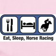 thumbnail image 2 of CafePress - Eat, Sleep, Horse Racing Infant Bodysuit - Baby Light Bodysuit, Size Newborn - 24 Months, 2 of 4