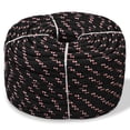 thumbnail image 1 of vidaXL Marine Rope Polypropylene 14 mm 50 m Black, 1 of 1
