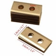 thumbnail image 3 of Graflsoa Golden Titanium-Coated Replacement Blades for Worx Robot Lawn Mower - 30 Blades + 60 Screws in Durable Plastic Case, 3 of 6