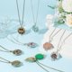 thumbnail image 4 of Juego de 8 colgantes difusores de aceites esenciales de aleación para aromaterapia, collar con difusor de perfume de mezcla a granel para mujer, accesorios de joyería., 4 of 5