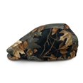 thumbnail image 2 of Chririnla Vintage Newsboy Hat, Autumn Maple Leaves Print Polyester Adjustable Retro Beret Hat for Driving Golf Travel, 2 of 4