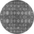 thumbnail image 1 of Ahgly Company Indoor Round Persian Gray Traditional Area Rugs, 7' Round, 1 of 1