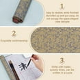 thumbnail image 4 of 4pcs No Ink Chinese Calligraphy Practice Set Reusable Water Writing Cloth Scrolls Chinese Calligraphy Writing Brushes, 4 of 6
