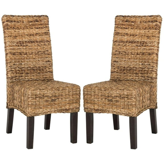 SAFAVIEH Avita 18''H Wicker Dining Chair Natural