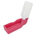 thumbnail image 4 of Botella de agua automática para perros de 300 ml, dispensador de agua para mascotas, color rosa, 4 of 14