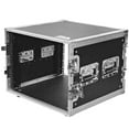 thumbnail image 6 of Seismic Audio Heavy Duty 8 Space ATA Rack Case - 8U PA DJ Amplifier Flight Road Case - SATAC8U, 6 of 7
