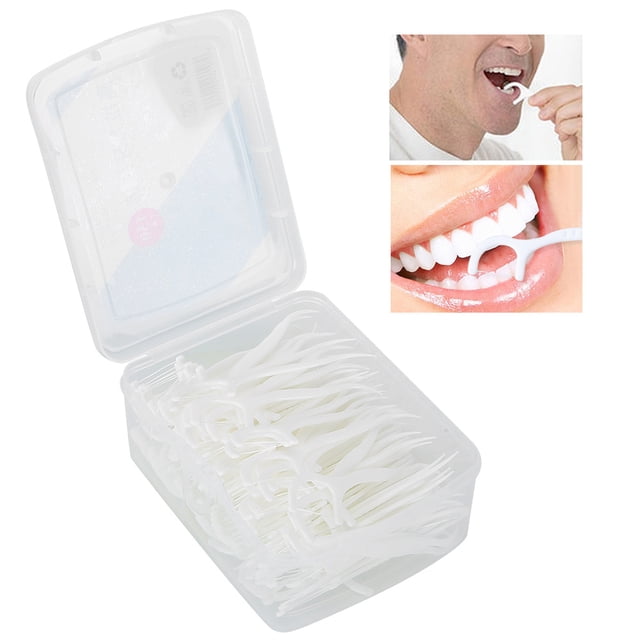 Hilo dental, 150 piezas, portátil, para limpiar manchas de dientes, con diseño a prueba de futuro