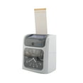 thumbnail image 5 of Attendance Punch Time Clock Employee Payroll Recorder LCD Display w/50 Cards, 5 of 9