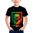 thumbnail image 3 of JAJAHO Boys Graphic T Shirt Short Sleeve Baseball Print Crewneck Tee For Kids Comfortable Clothing 1-14 Years Cozy Tops, 3 of 5
