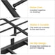 thumbnail image 5 of 14-Inch Full Cama Frame Full-Size Metálico Platform Almacenamiento Under Cama Robusto Structure Easy Assembly No Caja Spring Needed Noise-Free Negro, 5 of 7