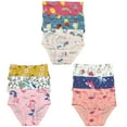 thumbnail image 3 of B&Q's Stylish and Cozy: 9-Pack Toddler Little Girls' Cotton Briefs | Sizes 2T-7T, Adorable Comfort at Its Best, 3 of 5