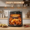 thumbnail image 5 of Suodoka 8-in-1 Air Fryer 7QT, 400°F Max, Viewing Window, Preheat & Keep Warm, Shake Reminder, Nonstick Basket, 5 of 8