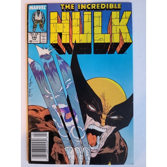 Incredible Hulk #340 Comic Book