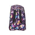 thumbnail image 3 of Disketp Skull colorful mushroom rainbow Estuche de Lápices de Doble Capa con Tapa Abatible y Cremallera, Organizador Escolar para Adolescentes y Adultos, 3 of 7