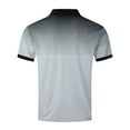 thumbnail image 4 of Men's Shirts 2025 Short Sleeve Casual T Shirt Color Block Slim Fit Golf Shirts with Pocket, 4 of 5