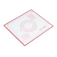 thumbnail image 3 of Dough Pad, Rolling Mat Easy To Clean Non Slip Food Grade With Measurements For Baking Red,Black, 3 of 8