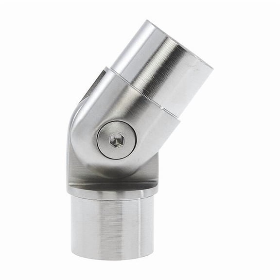 Lavi Industries Adj. Flush Elbow,SS,1-3/4" H,1-1/2" L 49-732A/1H16