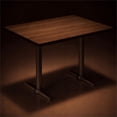 thumbnail image 3 of Scranton & Co Mode Teak Bistro Height Conference Table 30 x 48 in, 3 of 6