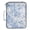 Blue White Stripes and Blue Flowers, variant on Haosy Accordion File Organizer Zipper Binder 500 Sheet 6-Tab Expanding File Folder Multi-Pocket 1.2 Inch 3 Ring Orange