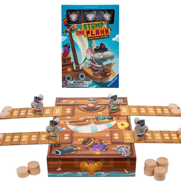 Brain Game Ravensburger Stomp The Plank para niños y adultos