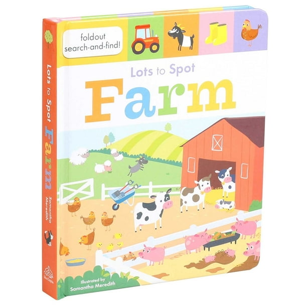 Lots to Spot: Farm (Board book) - Walmart.com - Walmart.com