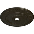 thumbnail image 3 of Ekena Millwork 26 3/4"OD x 3 5/8"ID x 1 1/8"P Leaf Ceiling Medallion (Fits Canopies up to 3 5/8"), Hand-Painted Stone Hearth, 3 of 5