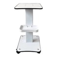 thumbnail image 3 of Carrito móvil de 3 niveles para salón de belleza, spa y laboratorio, de 70 cm de , versátil para fitness, montaje sencillo, ruedas giratorias de, 3 of 8