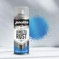 thumbnail image 5 of JENOLITE Directorust Spray Paint for Metal - BLUE - Metallic Gloss Finish for Indoor and Outdoor use - Multi-Surface for Metal, Plastic, Ceramic, Wood & Rusted Surfaces - 400ml 13.52fl oz, 5 of 10