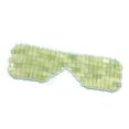 thumbnail image 1 of 1 Set Eye Cover Eco-friendly Smooth Edge Eye Protection Fine Texture Multipurpose Relieve Fatigue Natural Eliminate Puffiness Green Faux Jade Stone Eye Cover Home Supplies, 1 of 7