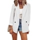 thumbnail image 2 of Mujeres Blazer Trendy Casual Solid Open Front Cardigan Chaqueta de manga larga Abrigo Odeerbi ODB-2, 2 of 6