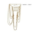 thumbnail image 3 of Shoulder Chain Necklace Gold Shoulder Tassels Costume Shoulder Chain Body Jewelry Shoulder Tassels Jewelry Armband, 3 of 8