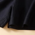 thumbnail image 4 of Lenpel Women's Plus Size Bermuda Shorts Elastic Waist Drawstring Cotton Linen Shorts Lightweight Casual Shorts with Pockets, 4 of 6