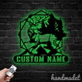 thumbnail image 4 of Handmadetneonsign Buck Forest Metal Wall Art, Buck Forest Metal Sign Wall Decor, Buck Metal Wall Decor, 4 of 5