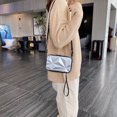 thumbnail image 3 of Moda maleta forma monedero mujer hombro mensajero equipaje bolsa (plata) Tmvgtek Para estrenar, 3 of 9