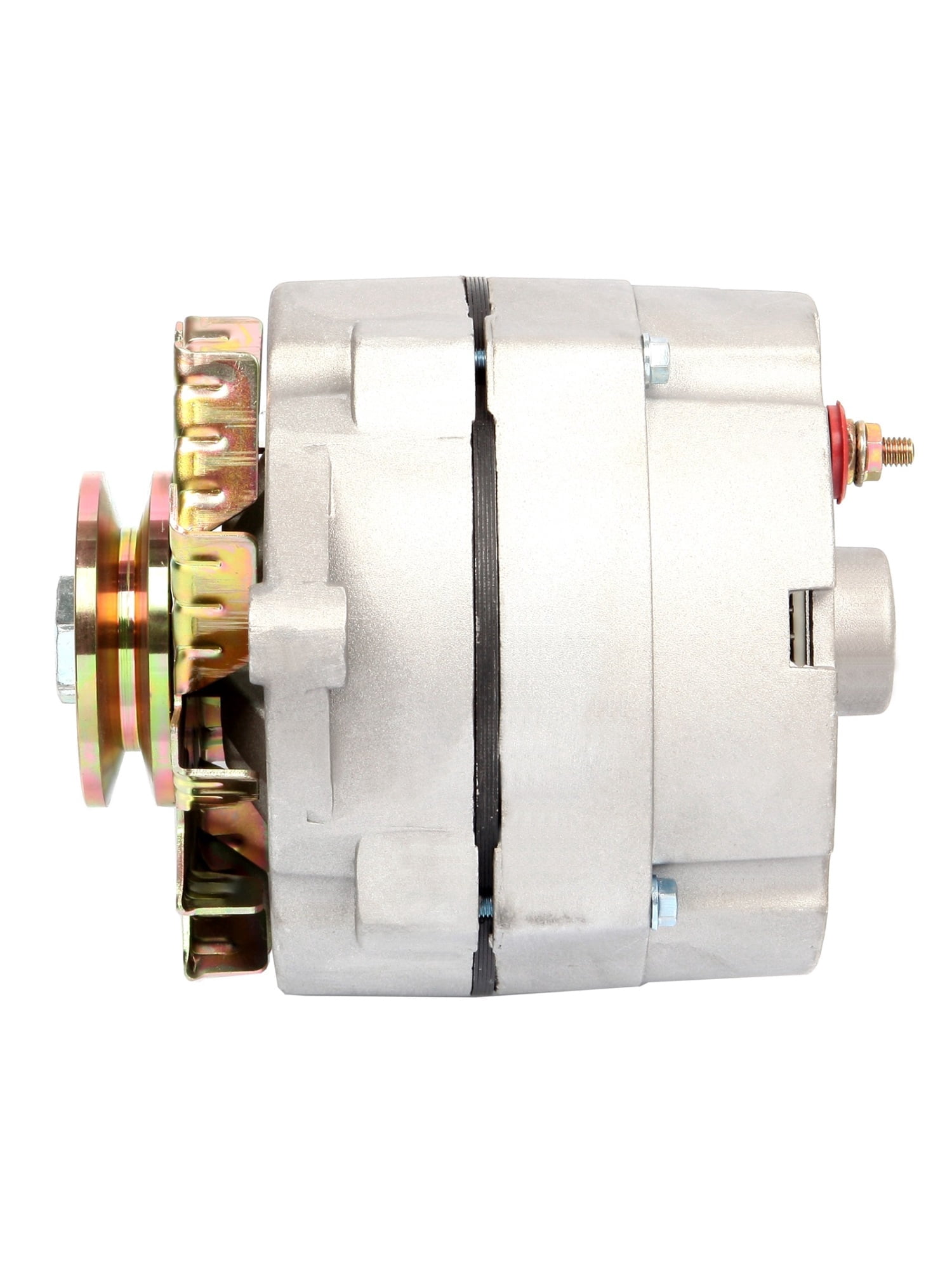New Alternator Self-exciting Alternator Replacement with for Chevy High Output 12V 105Amp 10SI SBC BBC GM Replace #ADR0335 7127-SE105 400-12340 ADR0151 20-102-7