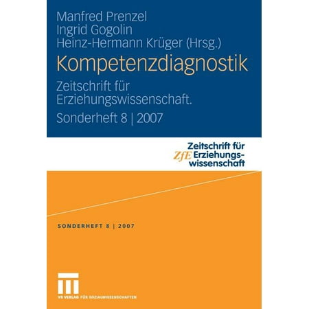 ISBN 9783531154954 product image for Zeitschrift Für Erziehungswissenschaft - Sonderheft: Kompetenzdiagnostik : Zeits | upcitemdb.com