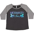 thumbnail image 3 of Inktastic Mermaid Vibes Text in Blues Women's Plus Size T-Shirt, 3 of 5