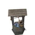 thumbnail image 7 of Hi-Line Gift Ltd Fountain- Wishing Well with Pouring Bucket & LED Light, 7 of 7