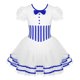 thumbnail image 3 of Vestido de patinaje artístico para niñas, tutú de malla, disfraz de actuación, faldas de malla giratorias, leotardo, vestido de baile lírico, 3 of 5